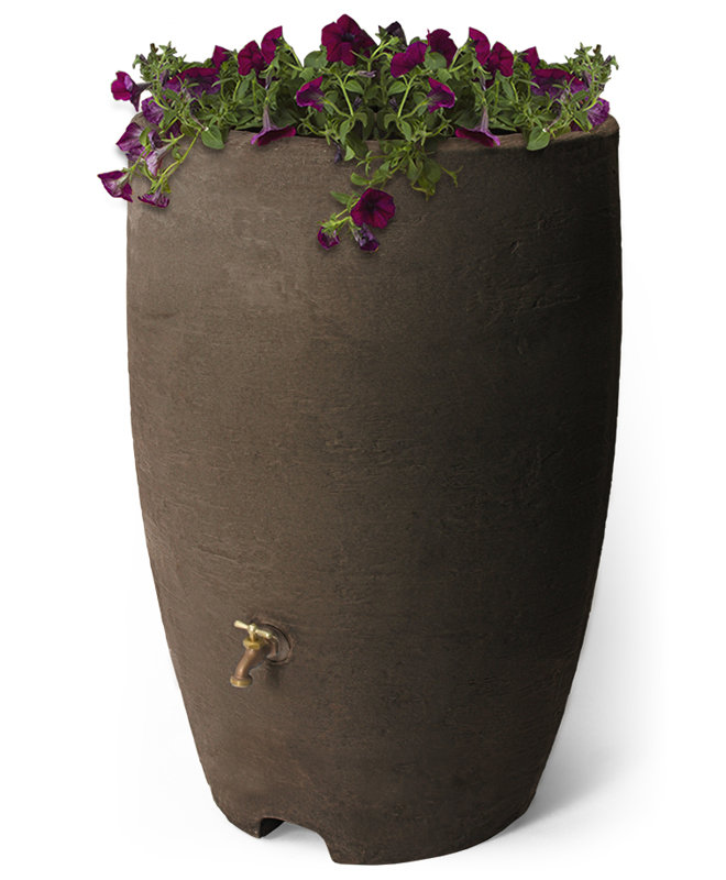 Athena Plastic Rain Water Collection Drum Barrel